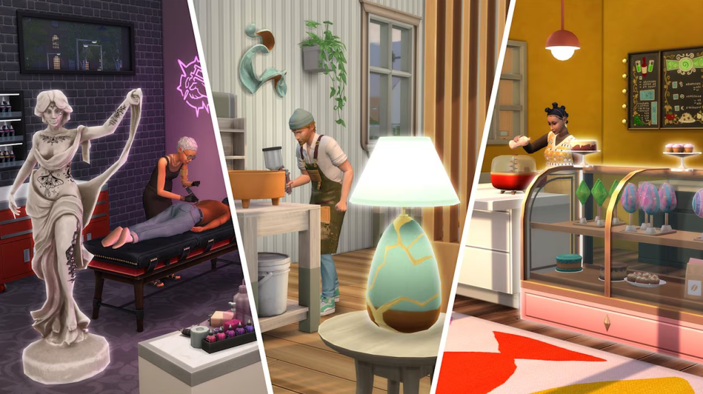The Sims 4, Businesses and hobbies 