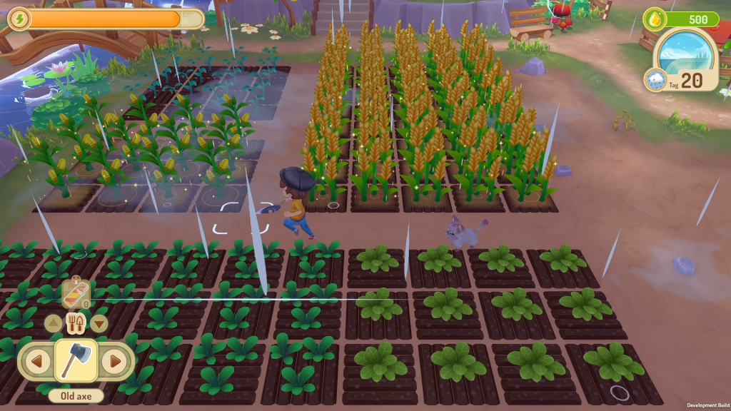 Sugardew Island, Farming in the rain