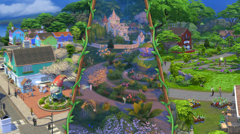 The Sims 4 Fairies, Enchanted by Nature, Innisgreen World via The Sims
